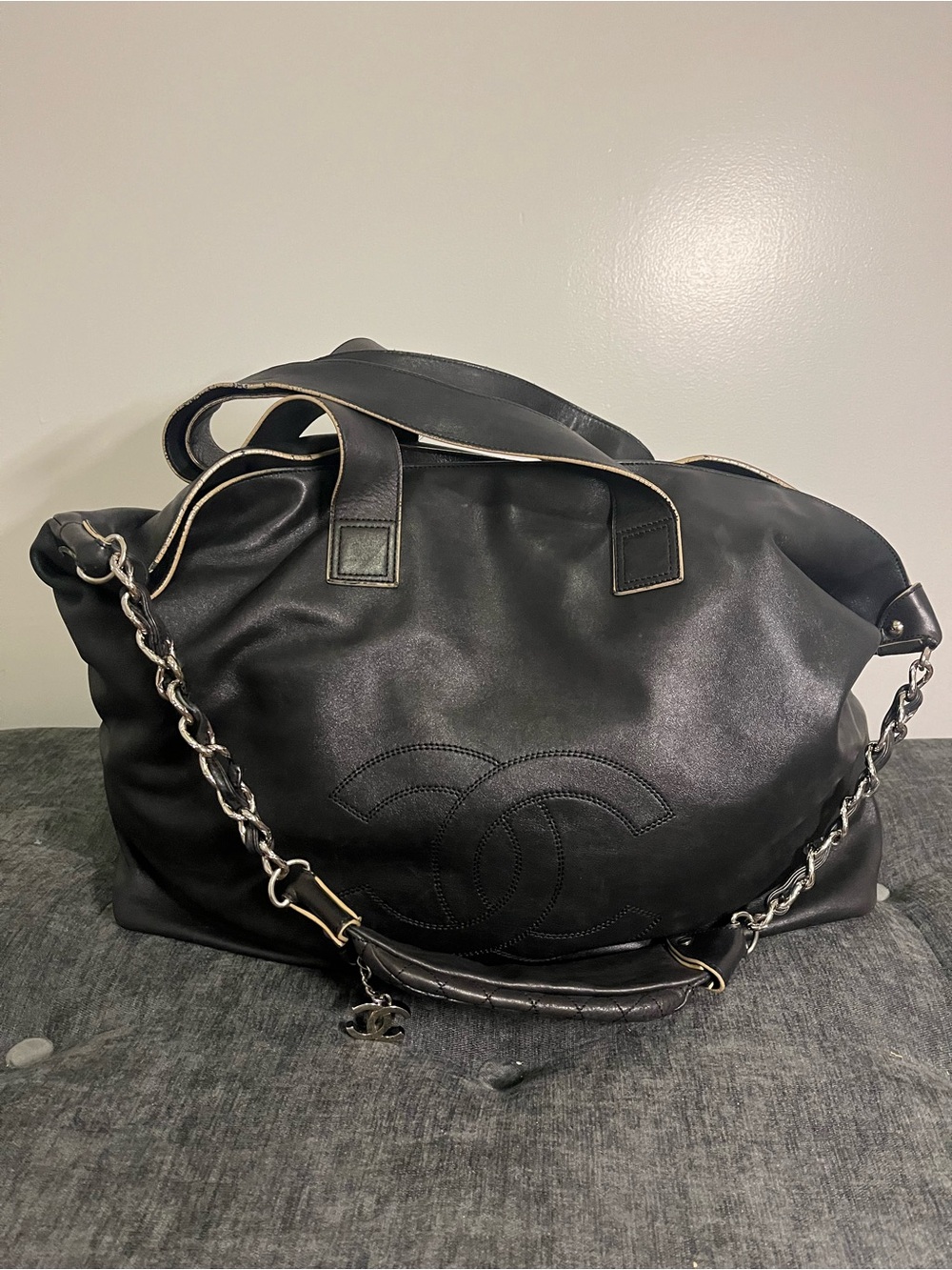 2008-2009 Chanel XL leather Bag